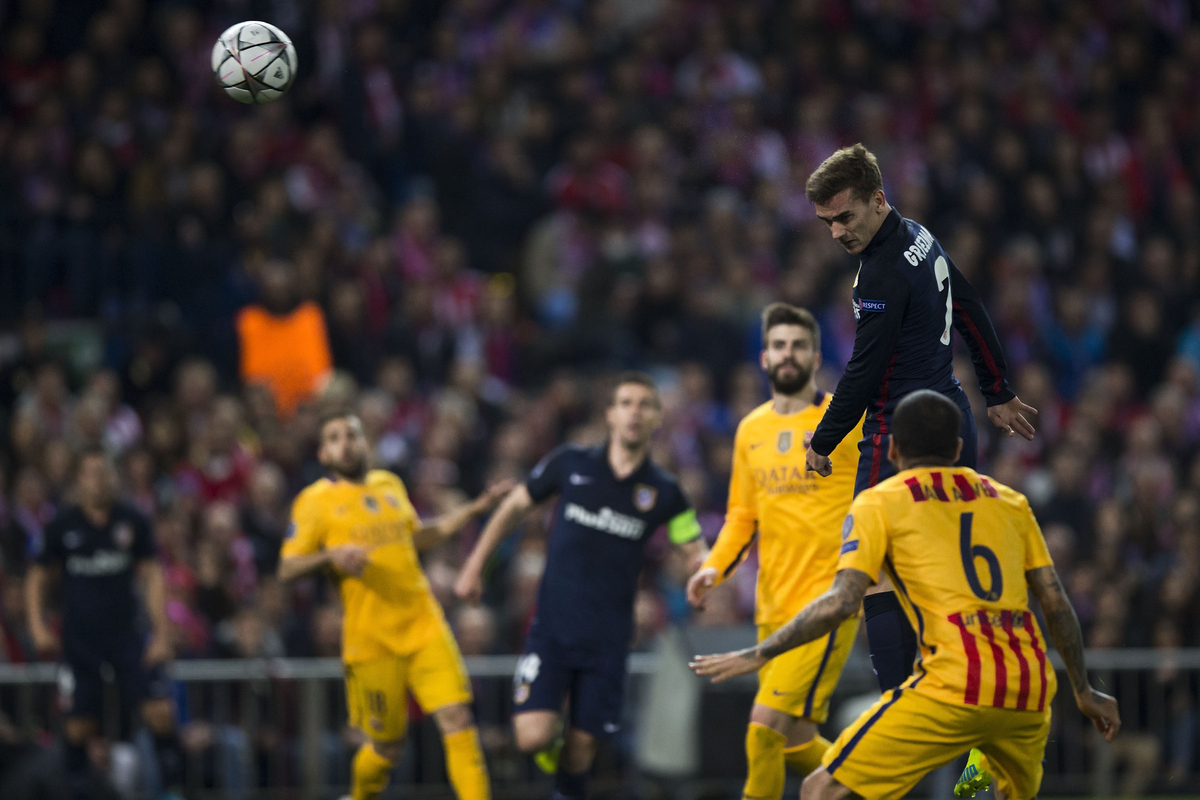Atletico Madrid x Barcelona - Liga dos Campees 2015/16