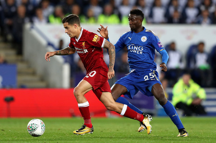 Leicester City x Liverpool - EFL Cup 2017/2018 - 3 RondaJornada 3