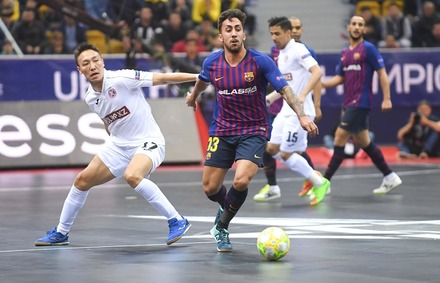 Barcelona x Kairat - UEFA Futsal Champions League 2018/19 - Meias-Finais 