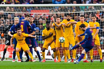 Barcelona x Atltico Madrid - Liga Espanhola 2017/18 - CampeonatoJornada 27
