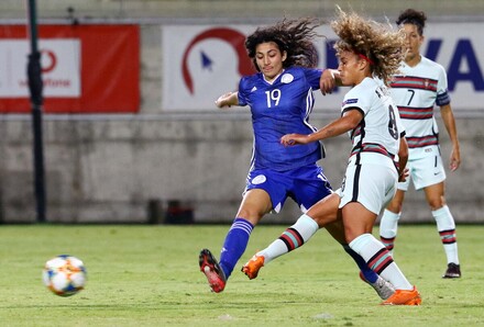 Chipre x Portugal - Qualificao Europeu Feminino 2021 - Fase de GruposGrupo E