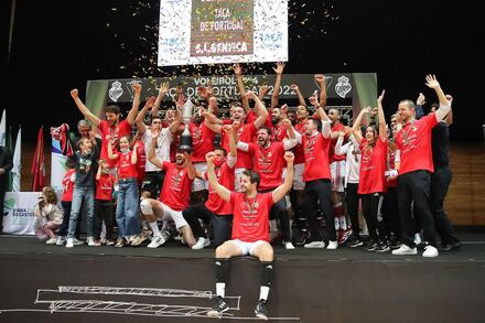 Fonte do Bastardo x Benfica - Taa de Portugal Voleibol 2021/22 - Final