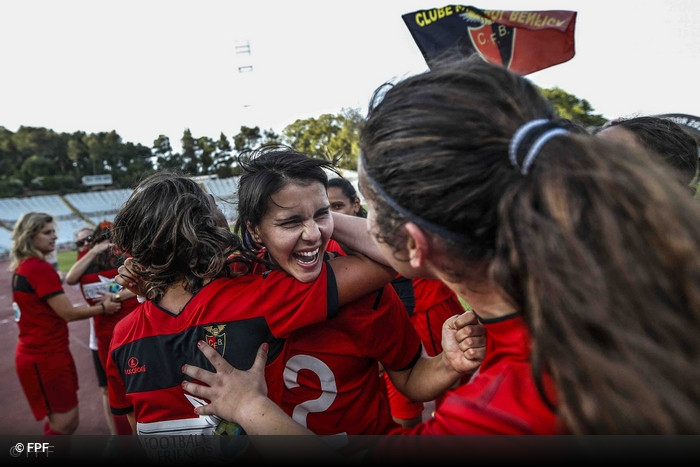 Final da Taa de Portugal Feminina Futebol Benfica vs Clube de Albergaria
