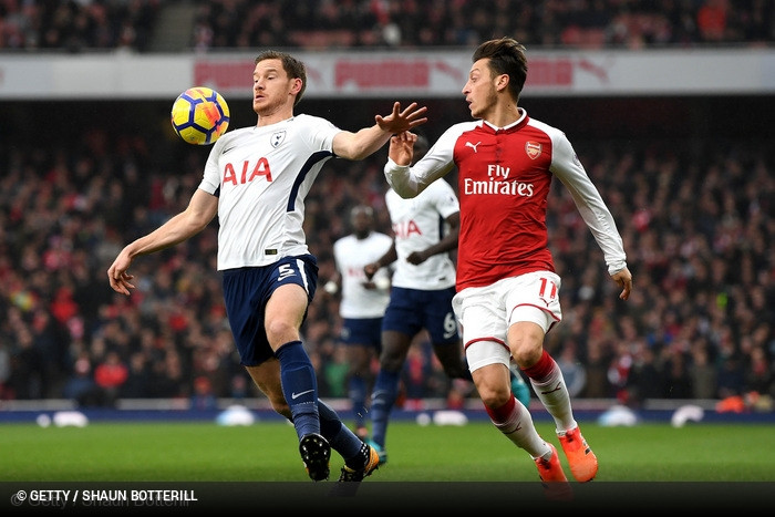 Arsenal x Tottenham - Premier League 2017/2018 - CampeonatoJornada 12