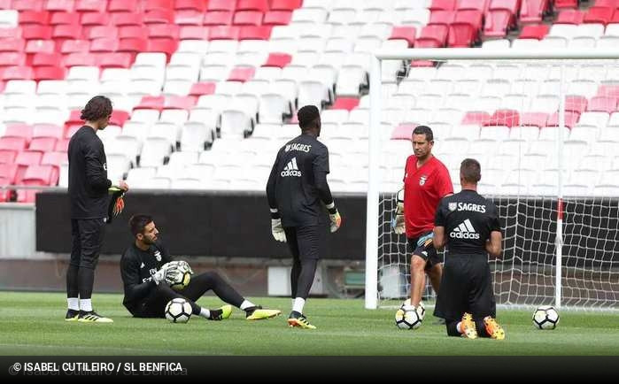 Benfica 18/19 treina na Luz