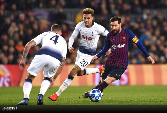 Barcelona x Tottenham - Liga dos Campees 2018/2019 - Fase de GruposGrupo BJornada 6