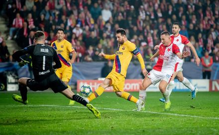 Slavia Praha x Barcelona - Liga dos Campees 2019/2020 - Fase de GruposGrupo F