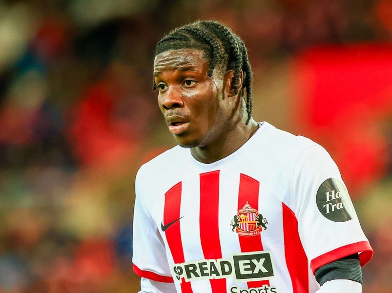 Maillot Sunderland Signé Eliezer Mayenda - Avec Certificat D'authenticité, Premier League