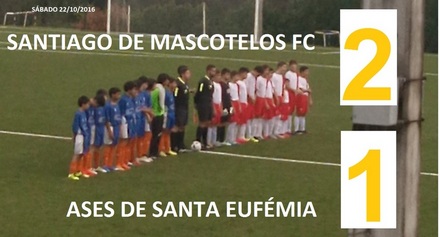 Santiago de Mascotelos 2-1 Ases Sta. Eufmia