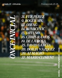 Cádiz 1-5 UD Leiria