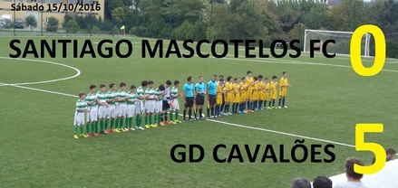 Santiago de Mascotelos 0-5 GD Cavales