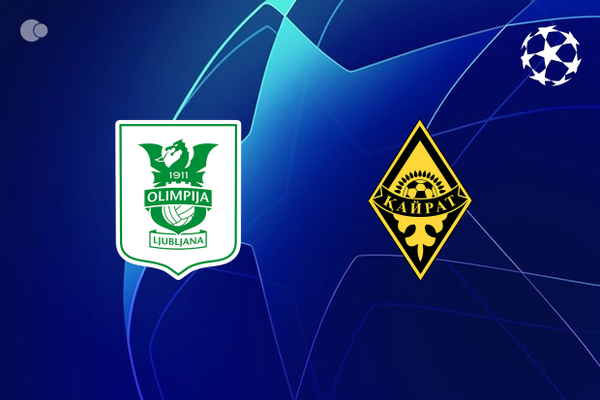 Rsum du match nul entre Olimpija Ljubljana et Kairat en qualifications de la Ligue des C...