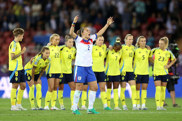 Angleterre s'impose aux tirs au but contre la Sude en quart de finale de l'Euro fminin