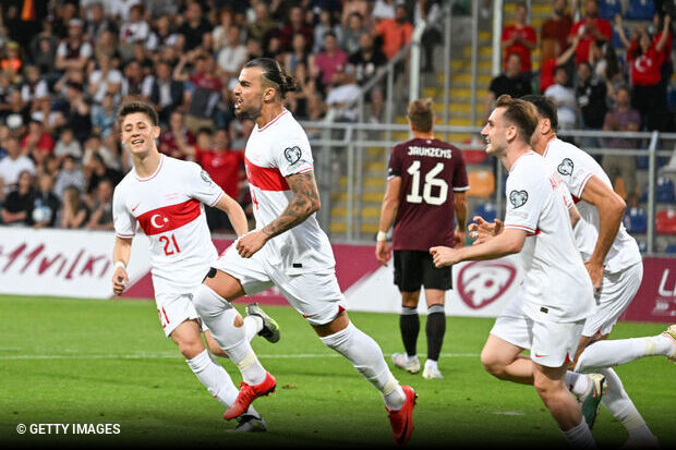 Turquie a vaincu Lettonie par2x3