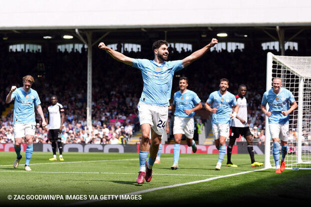 Manchester City s'impose pleinement Fulham
