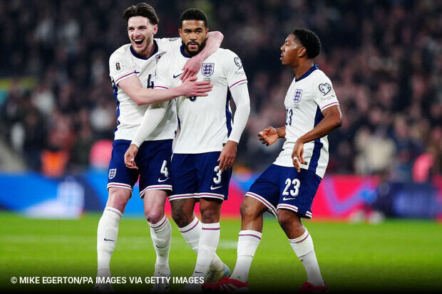 Angleterre domine la Lettonie dans les qualifications pour la Coupe du Monde 2026