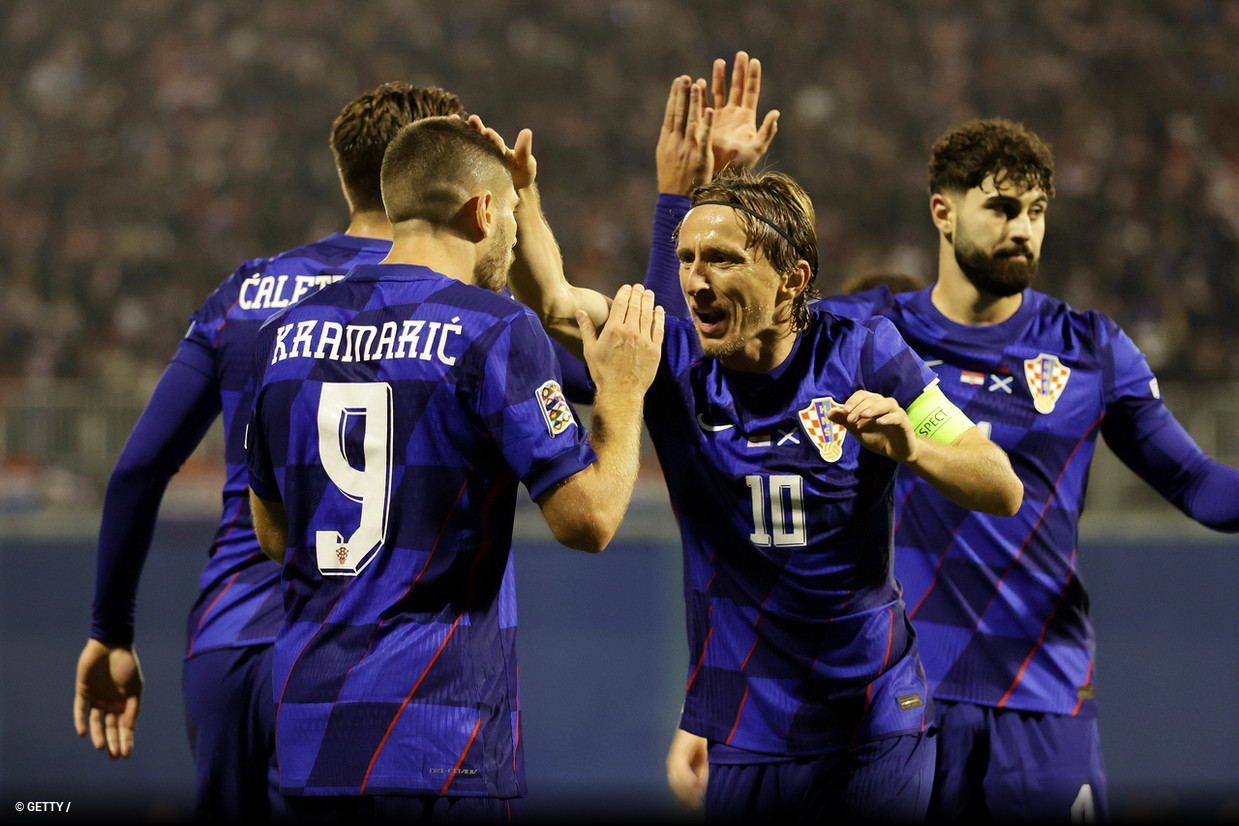 La Croatie crase la Tchquie dans un match de prtendants  la qualification